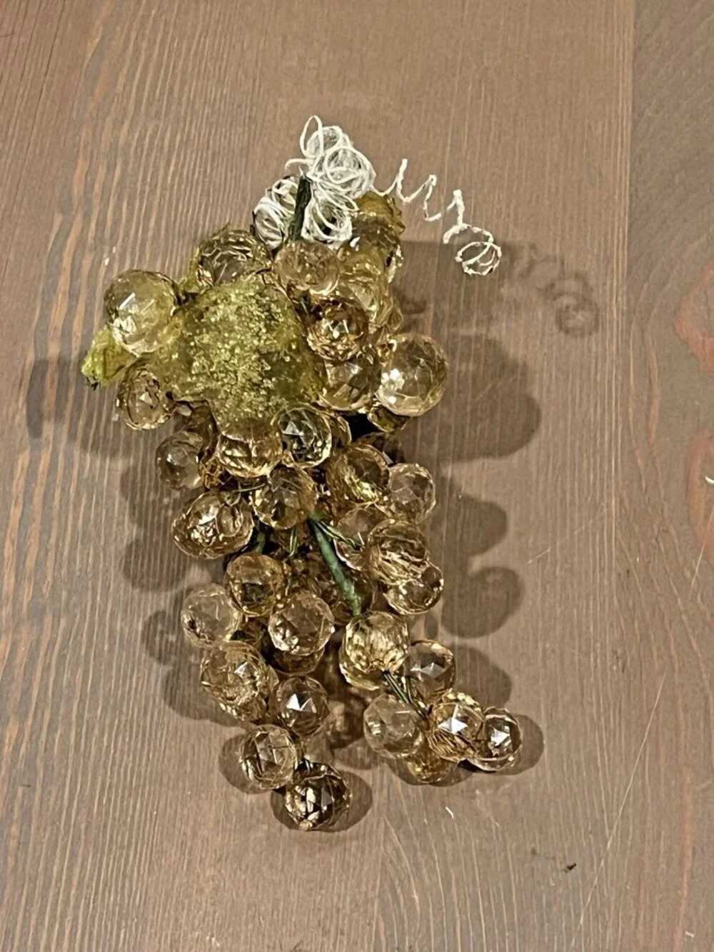 Vintage MCM Faceted Grape Cluster 6